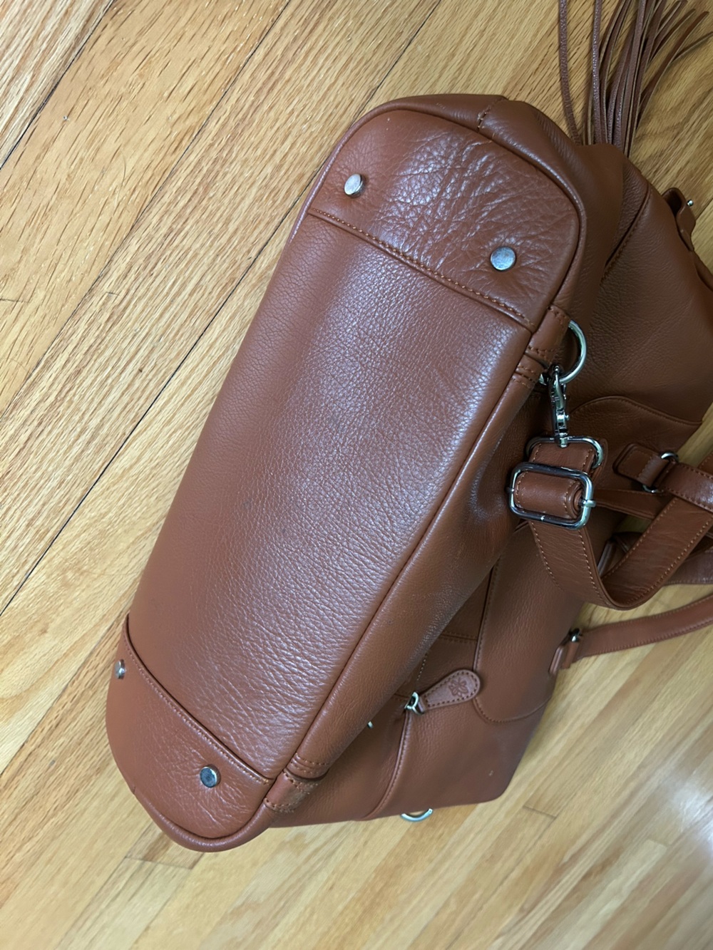 Lily Jade Shaylee Convertible Diaper Bag Backpack Leather - Picture 11 of 12